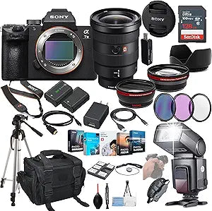 Sony ILCE7M3/B a7 III 16-35mm f/2.8 GM Lens Bundle