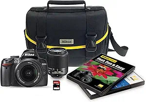 Nikon 13173 D3000 DSLR Lens Bundle — main product image