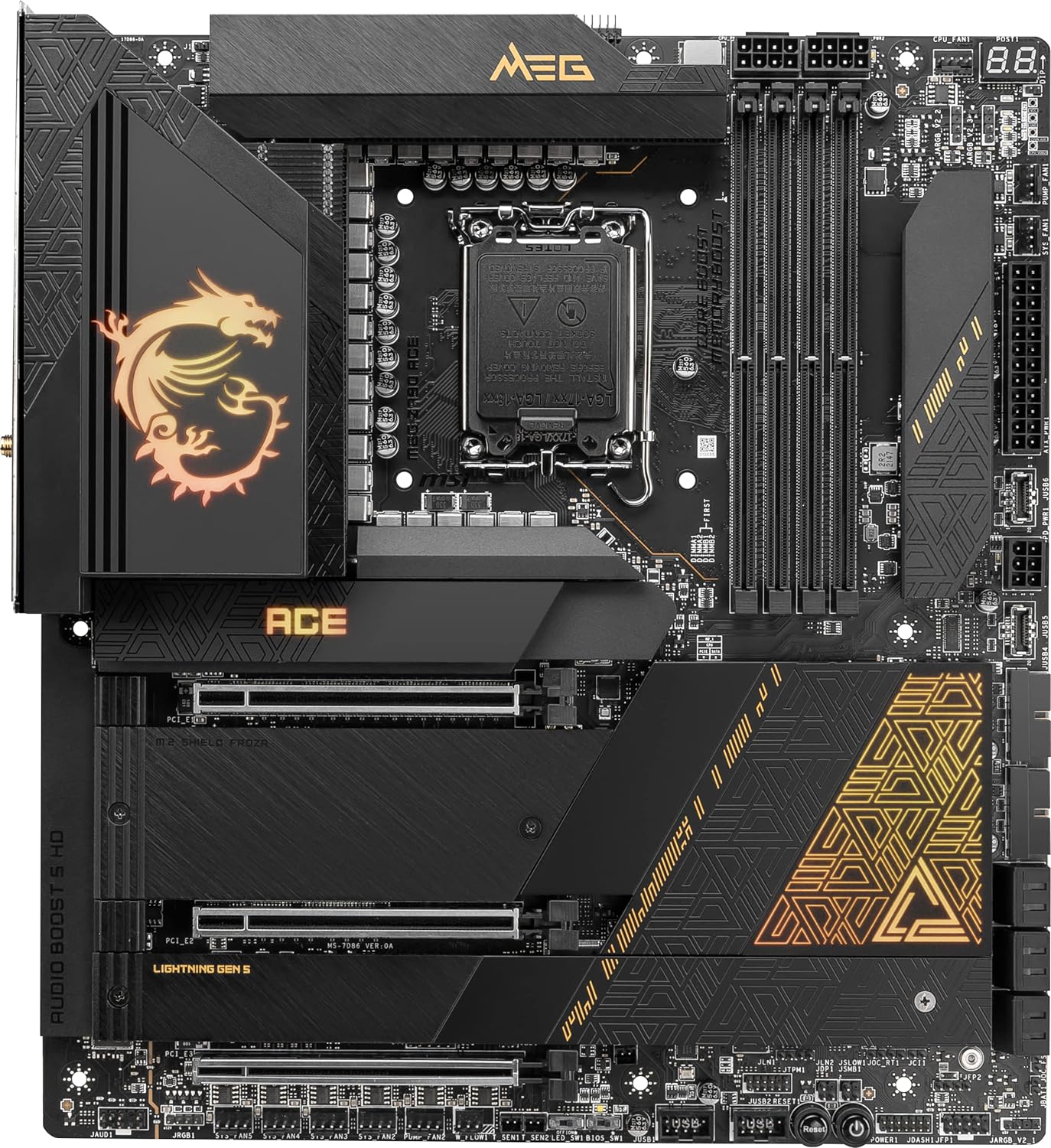 MSI Z790ACE Gaming Motherboard DDR5 LGA 1700
