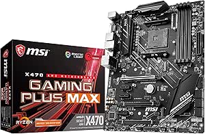 MSI X470GPLMAX Performance Gaming Motherboard AMD Ryzen AM4