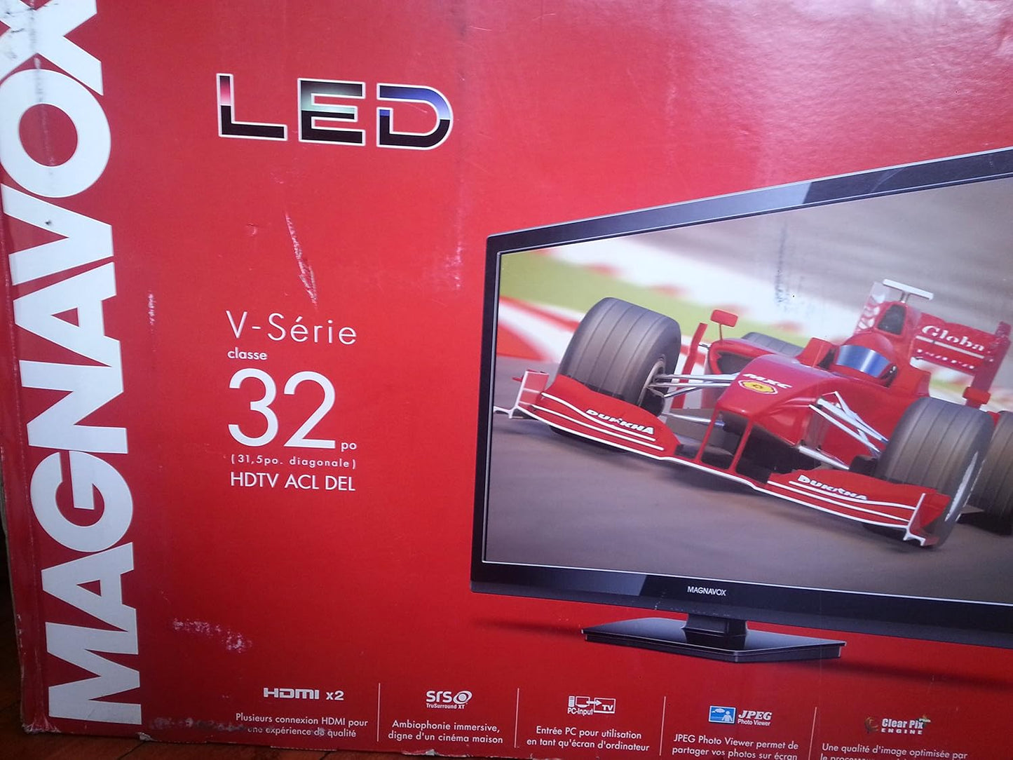 Magnavox 32ME303V 32-Inch LED HDTV 720p
