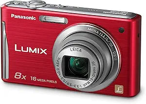 Panasonic DMCFH25R Lumix 16.1MP Digital Camera — main product image