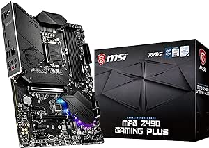 MSI MPG Z490 Gaming Plus ATX Motherboard (10th Gen Intel) — main product image