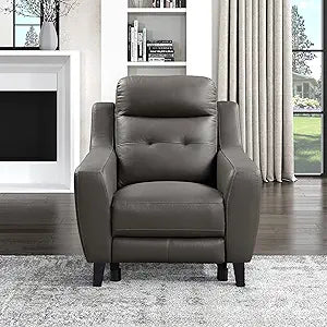 Lexicon 194840167082 Clementine Power Recliner Brown — main product image