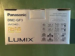 Panasonic DMC-GF3KBODY Lumix 12MP Micro 4/3 Mirrorless Camera