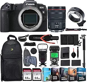 Canon EOS RP Mirrorless Camera with 24-105mm Lens Bundle