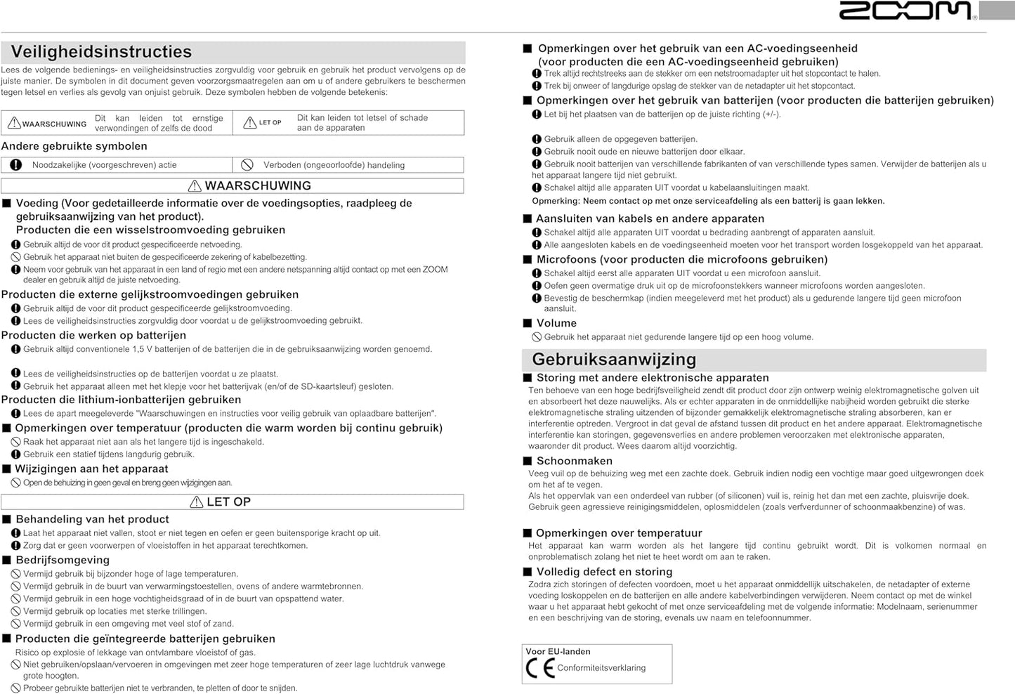 Zoom HRM-11 Handy Recorder Mount Accessory DSLR