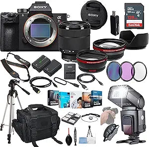 Sony ILCE7RM3A/B a7R IIIA 28-70mm Lens Bundle