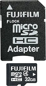 Fujifilm 32GB microSDHC Class 4 Flash Memory Card