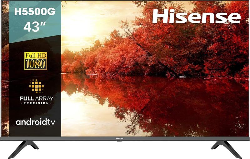 Hisense emareg-870 43-Inch 43H5500G Full HD Smart Android TV — main product image