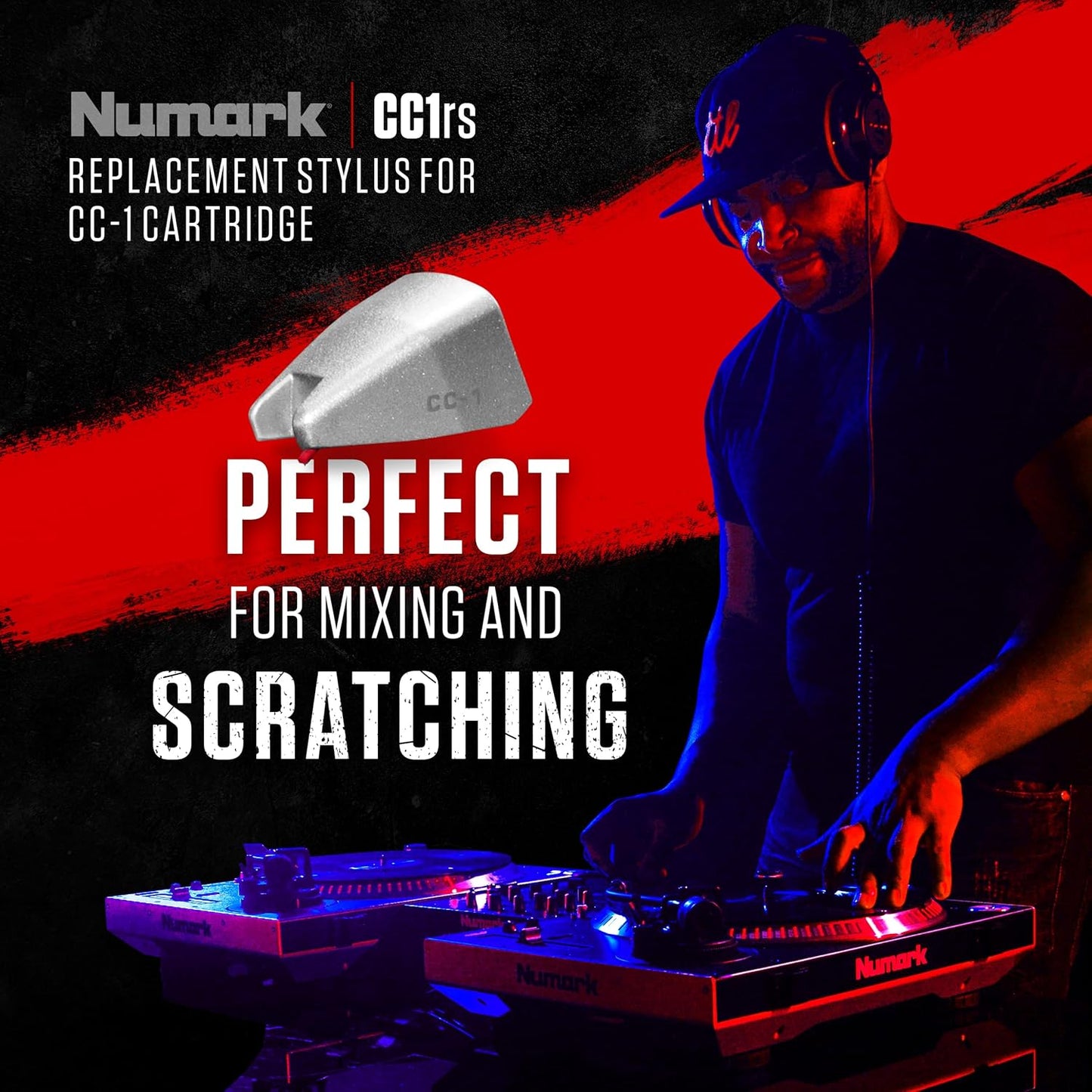 Numark CC1-RS Premium DJ Turntable Stylus