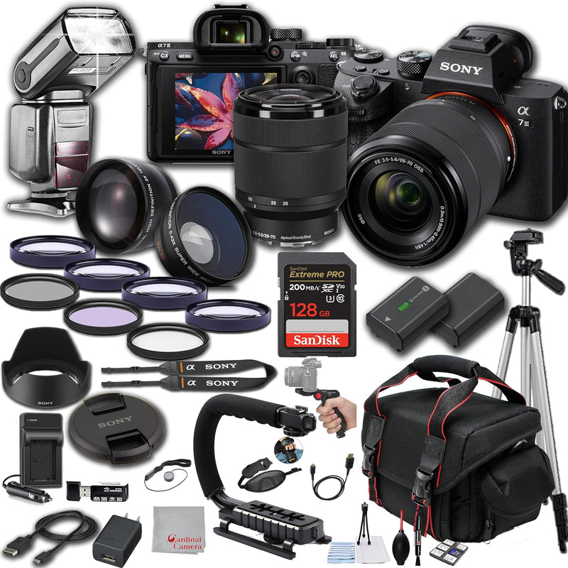 Sony CCILCE7M3K/B a7 III 24MP Camera 28-70mm Lens Bundle — main product image