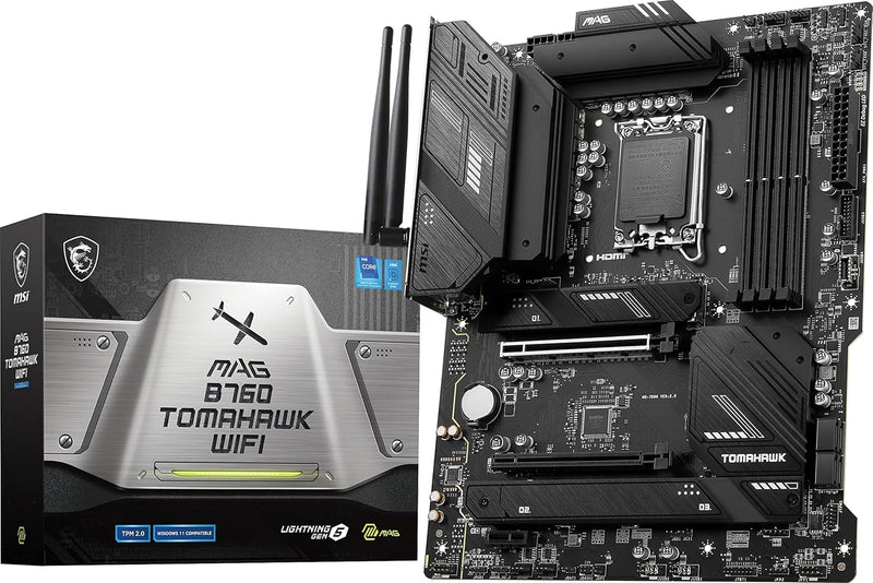 MSI B760TAMAWIFI MAG Tomahawk Gaming Motherboard DDR5 — main product image