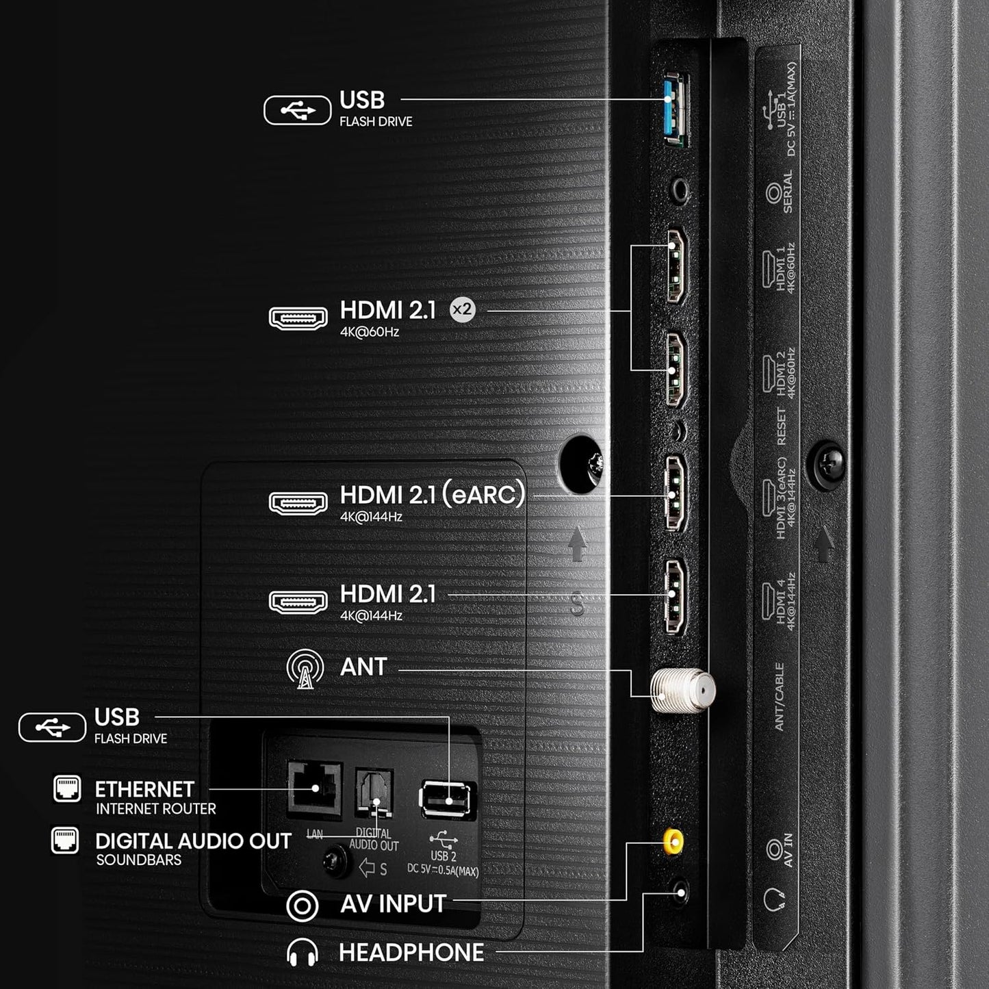 Hisense 75U8N 75-Inch ULED 4K Smart TV: Mini-LED Pro