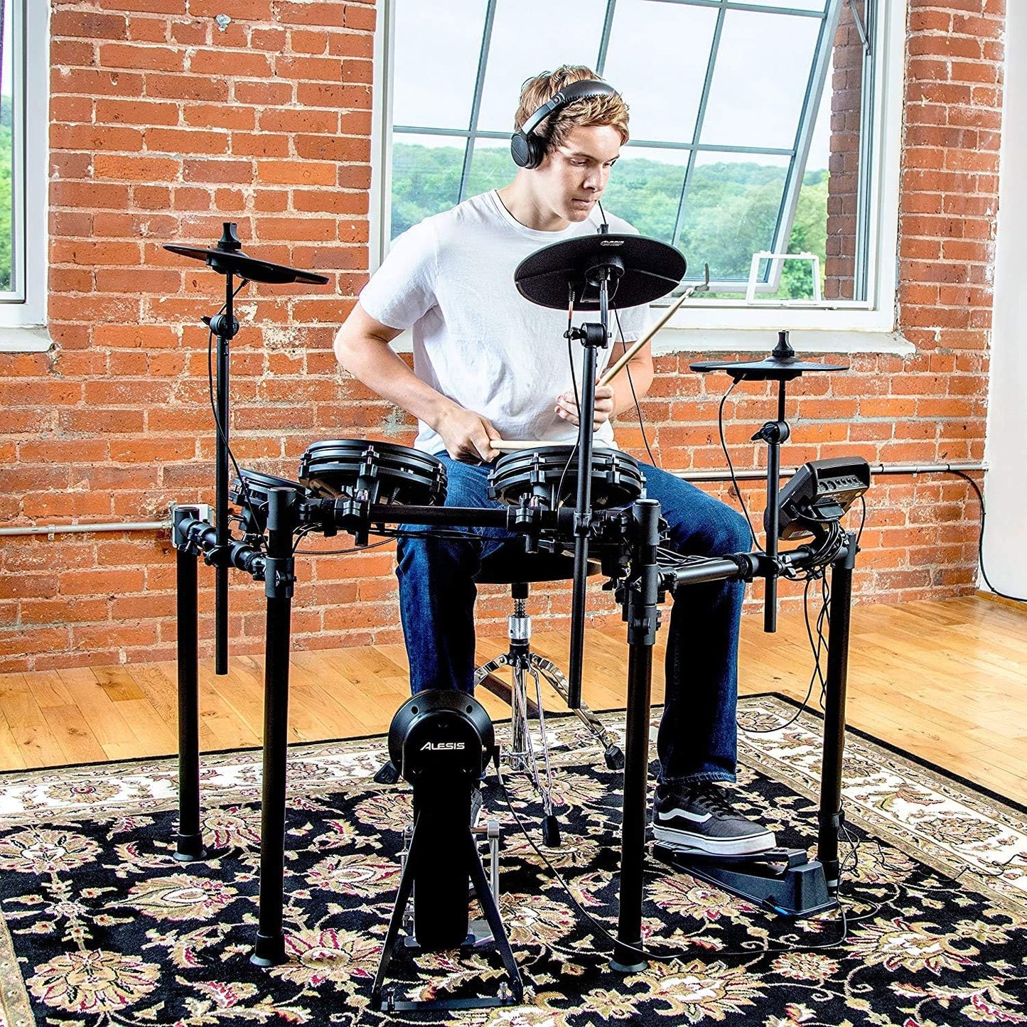 Alesis Nitro Mesh Kit Electronic Drum Set USB MIDI