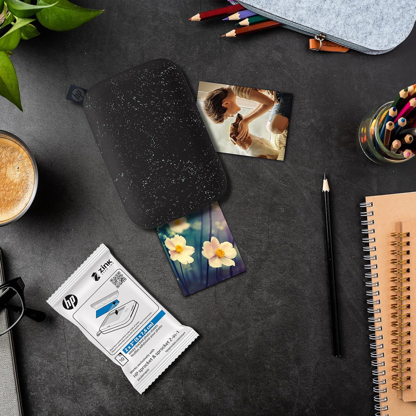 HP 1DE39A Sprocket 2x3 Premium Zink Photo Paper 50-Sheets