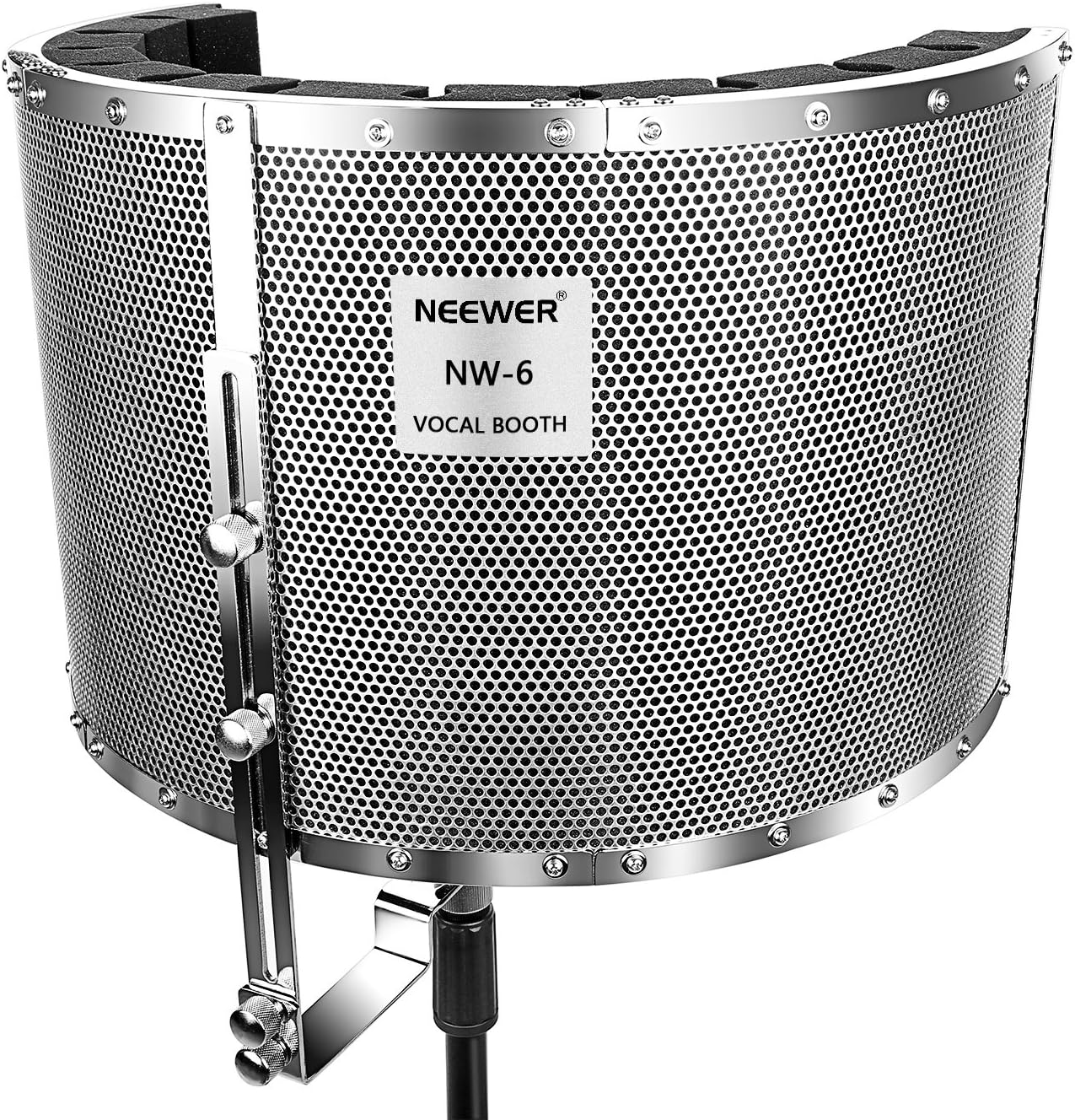 Neewer 40087498 Microphone Isolation Shield - Vocal Booth