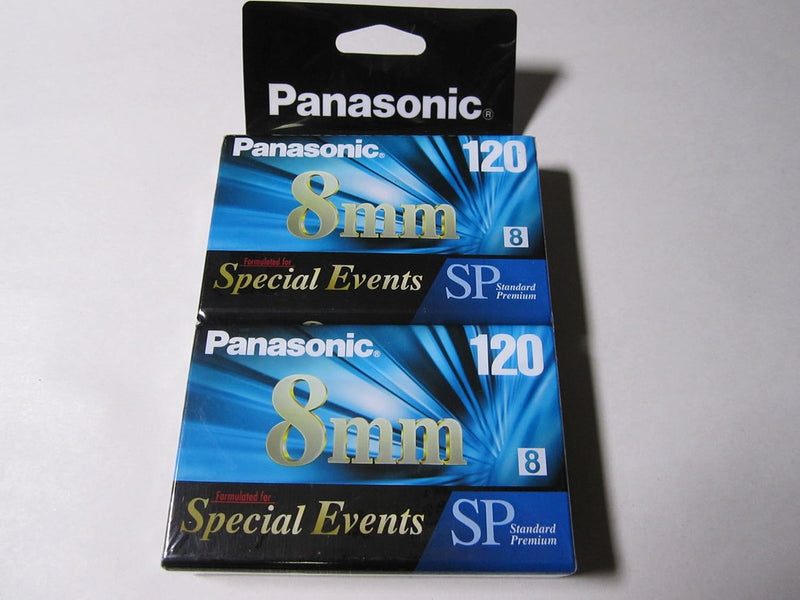 Panasonic 37988012459 Standard Grade 8MM Videocassette 2-Pack — main product image
