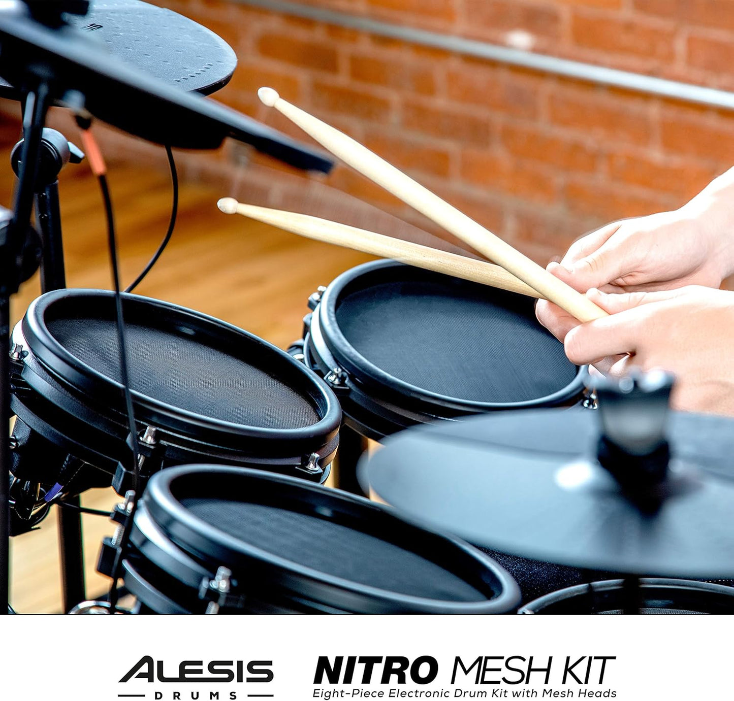 Alesis Nitro Mesh Kit Electronic Drum Set USB MIDI