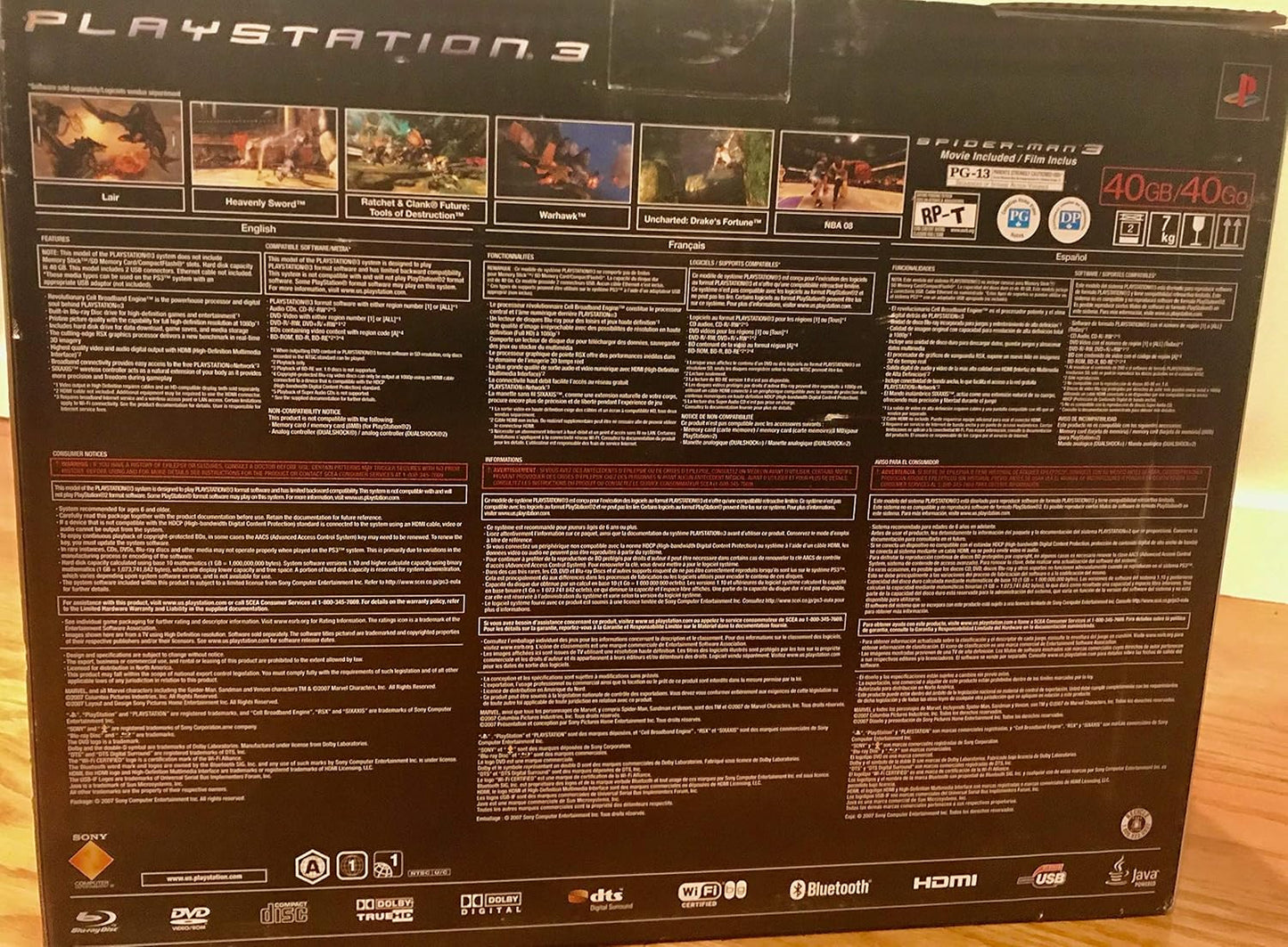 Sony CECHG01 PlayStation 3 80GB (Backwards Compatible)
