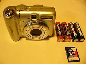 Canon 2463B001 PowerShot A580 8MP Digital Camera — main product image