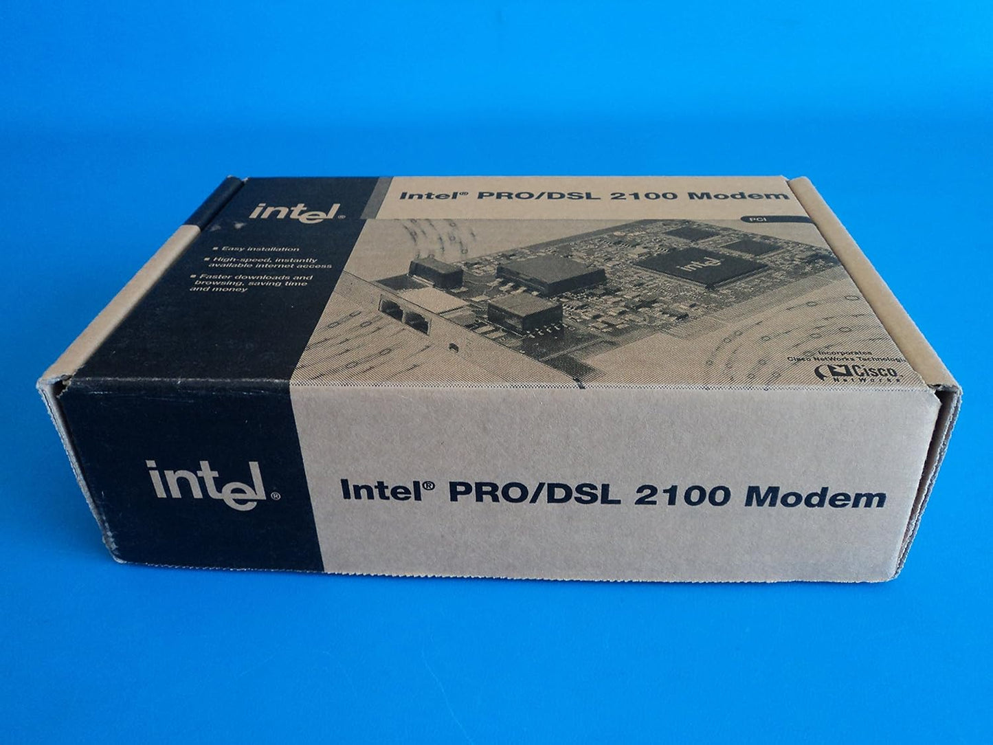 Intel LYSB00US0MQYK-ELECTRNCS PRO/DSL 2100 Internal PCI Modem