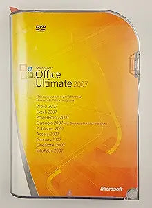 Microsoft 76H-00325 Office Ultimate 2007 OLD VERSION