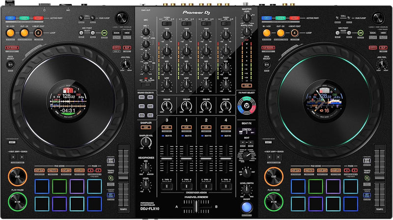 Pioneer DJ DDJ-FLX10 4-Deck DJ Controller — main product image