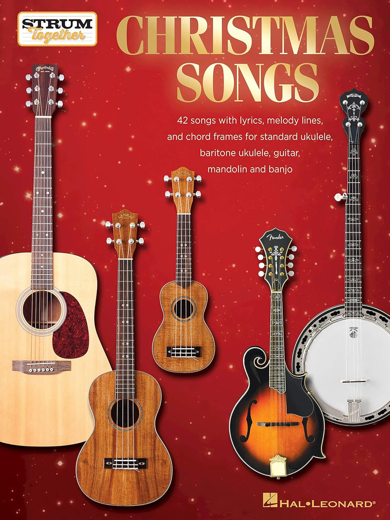 Hal Leonard Christmas Songs Strum Together Ukulele Guitar Book — main product image