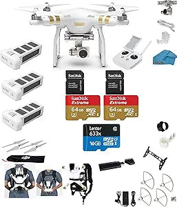 DJI Phantom 3 Professional 4K Camera - Ready-to-Fly Kit
