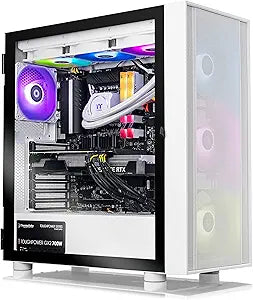 Thermaltake H5AR-Z690-370-LCS Aero i370 Gaming PC: i7-12700KF, RTX 3070, 16GB, 1TB SSD — main product image