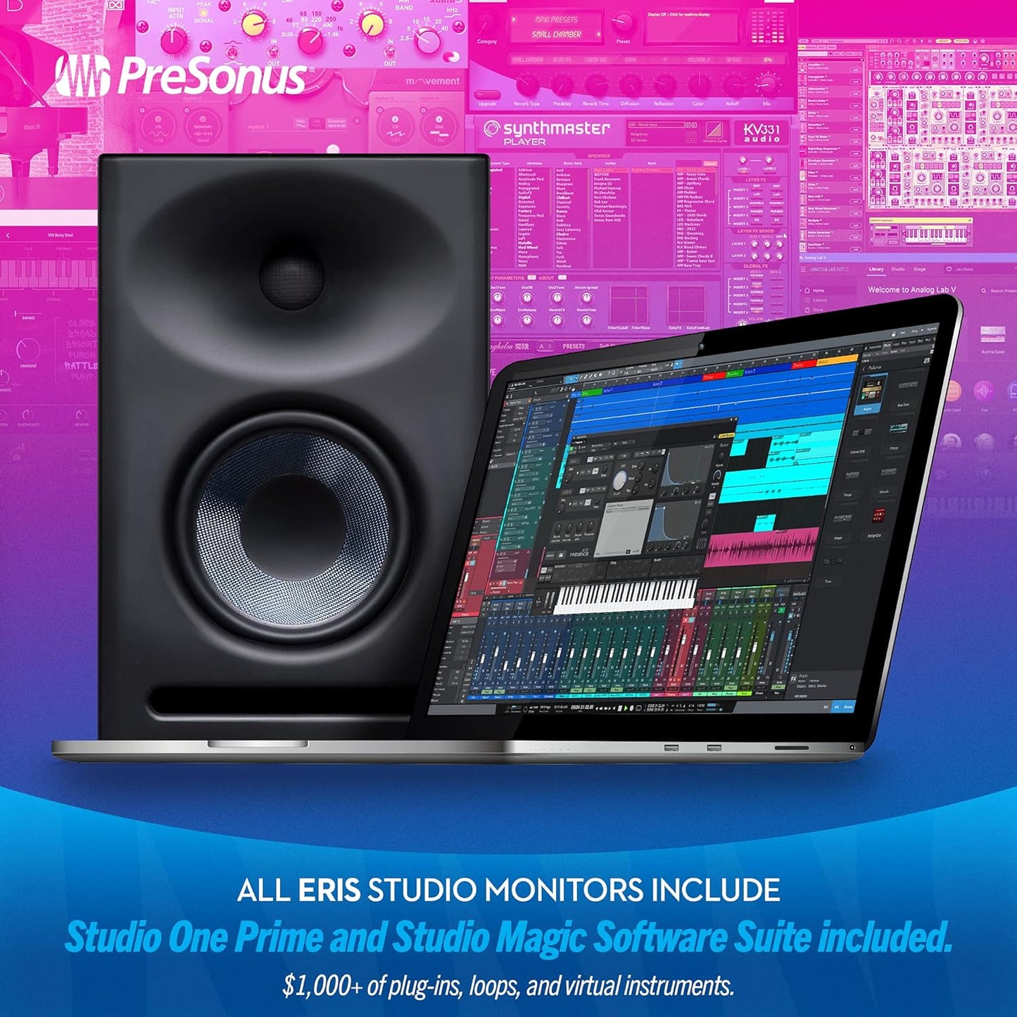 PreSonus Eris E7 XT 2-Way Active Studio Monitor