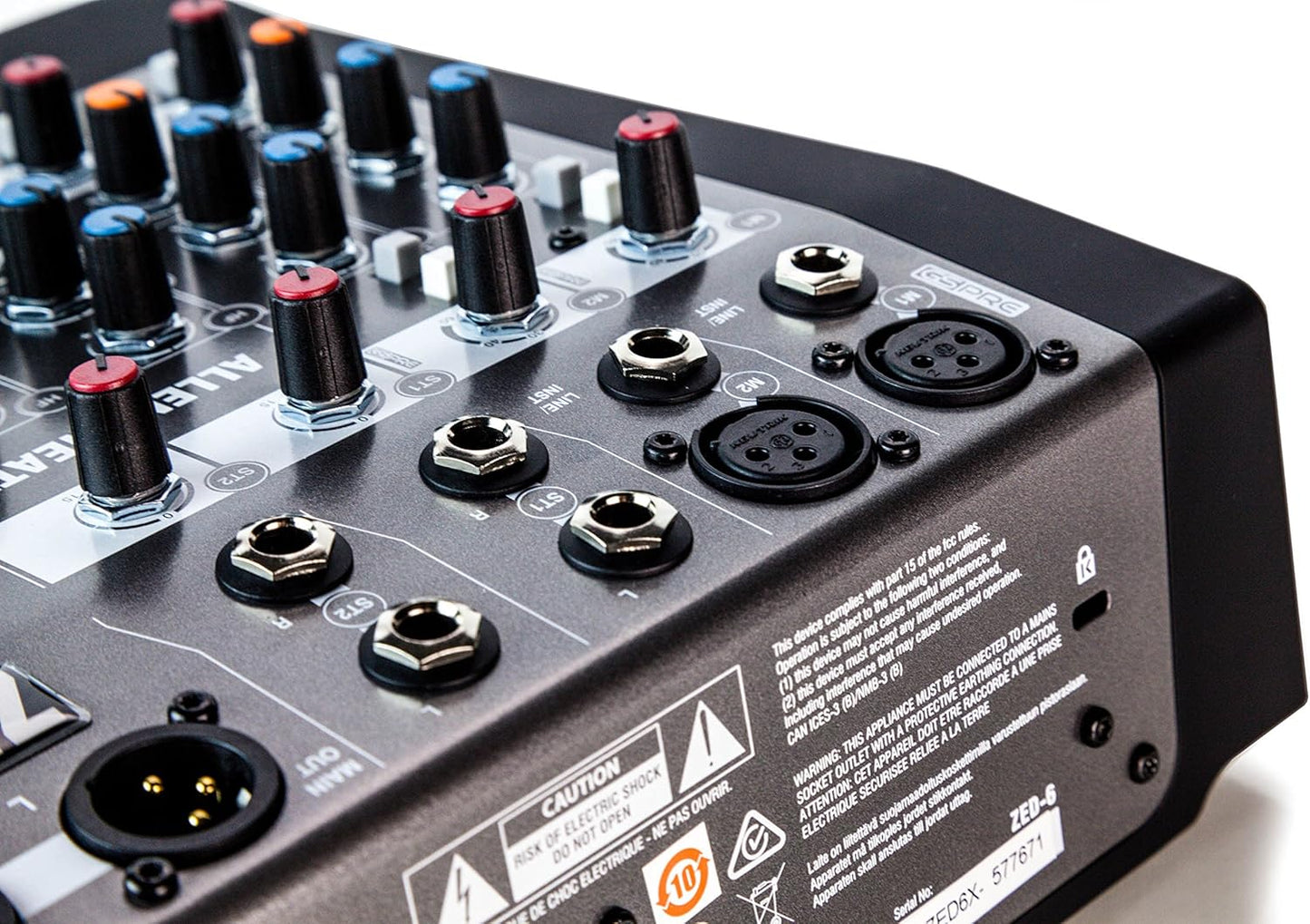Allen & Heath AH-ZED6 Ultra Compact 6-Input Mixer