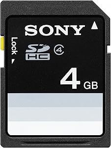 Sony SF4N4D/TQM 4GB SDHC Class 4 Memory Card 2-Pack