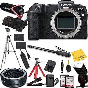 Canon EOS RP Mirrorless Camera Body with Adapter Kit