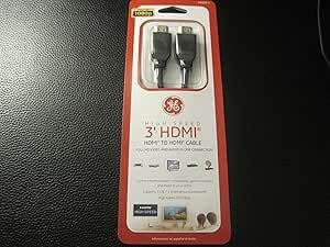 GE High Speed HDMI Cable: 3ft HDMI Cord