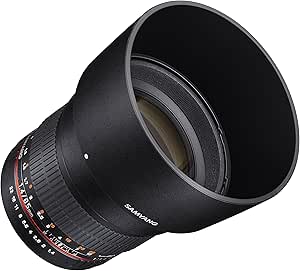 Samyang SY85M-FX 85mm F1.4 Fuji X-Mount Lens — main product image