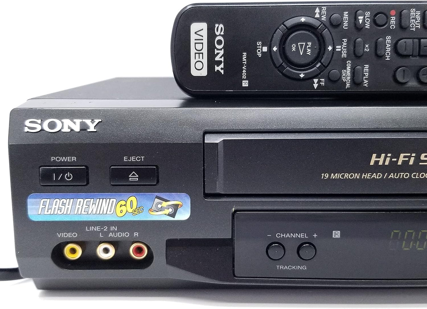 Sony SLVN51 4-Head Hi-Fi VCR VHS Player