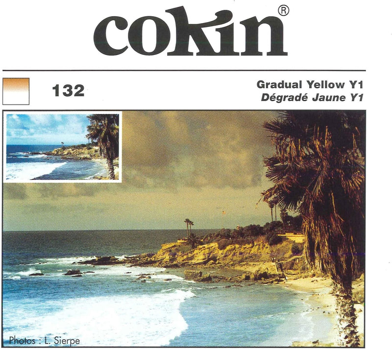 Cokin P132 Gradual Yellow Y1 Filter P-Series — main product image