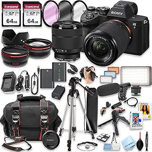 Sony A7IV Mirrorless Camera 28-70mm Lens Bundle