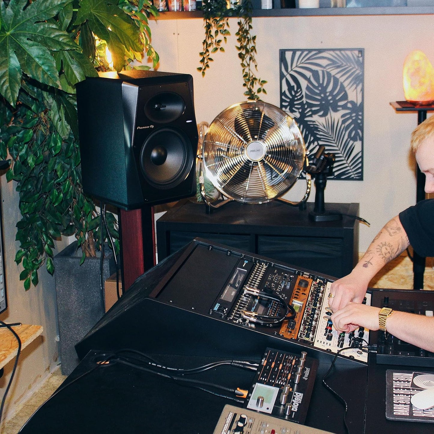 Pioneer DJ VM-70PDJ 6.5-inch Active Monitor Speaker Black