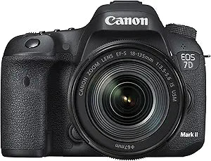Canon 9128B135 EOS 7D Mark II DSLR Camera Kit (Renewed)