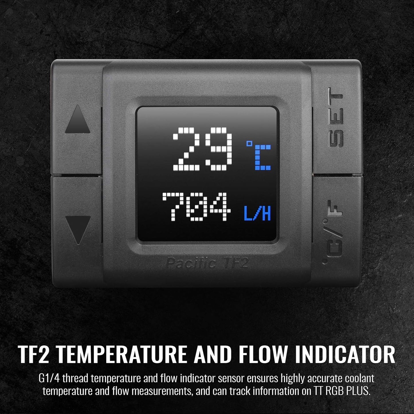 Thermaltake Pacific TF2 RGB Coolant Temperature Flow Indicator