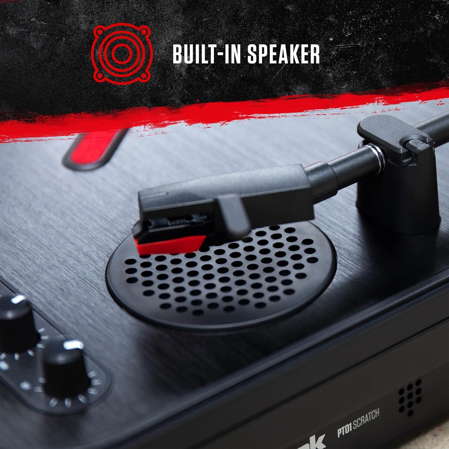 Numark PT01 Scratch Portable DJ Turntable