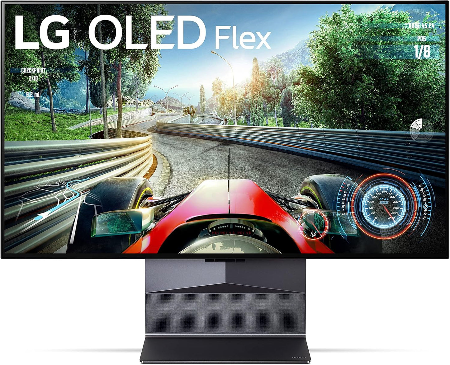 LG CRT2LG42LX3QPUA 42" OLED Flex Smart TV - 4K, Bendable, Renewed