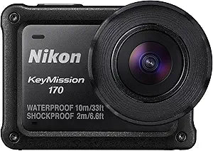Nikon KeyMission 170 Action Camera: 4K UHD, Waterproof