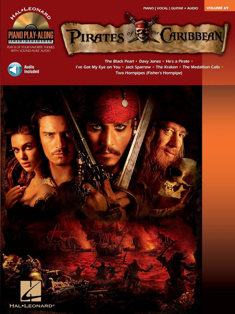 Hal Leonard Corporation Pirates of the Caribbean Piano Songbook — main product image