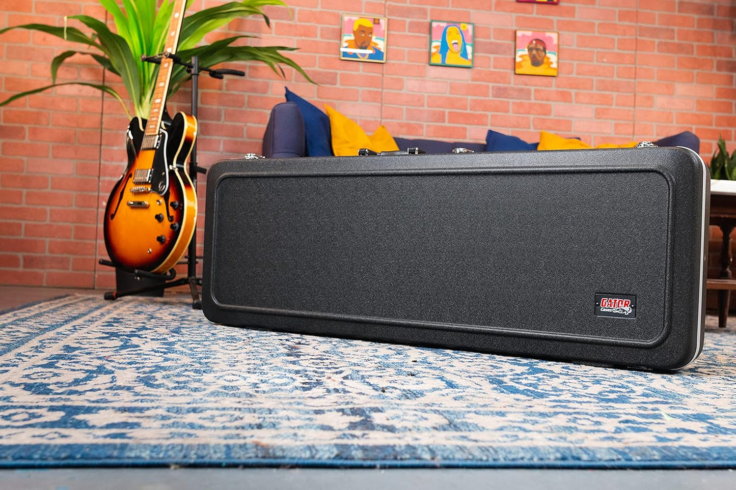 Gator Cases GCELECTRICA Deluxe ABS Electric Guitar Case