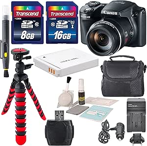 Canon PowerShot SX510 HS Digital Camera - Bundle with Accessories