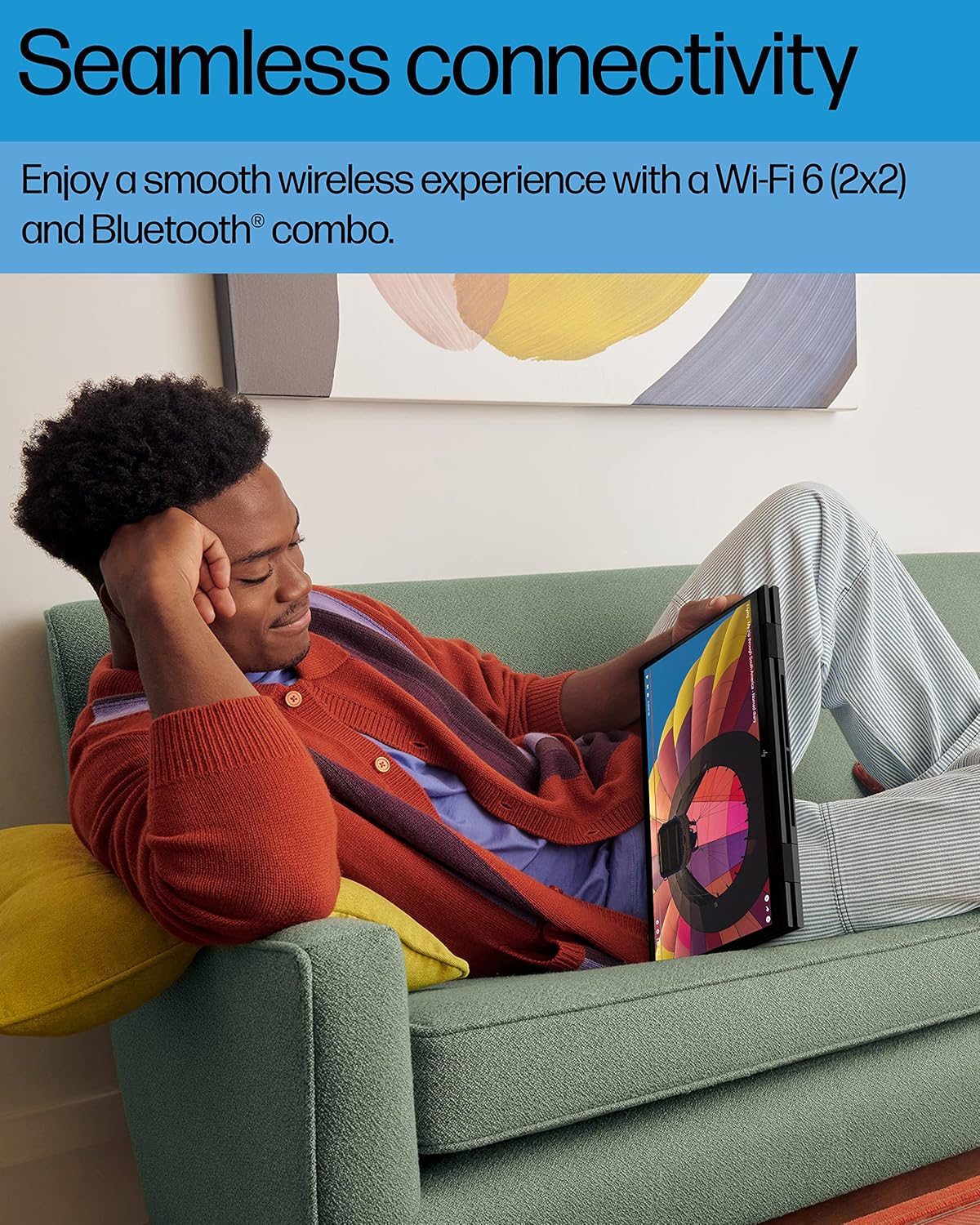 HP 15-eu1010nr ENVY x360 Ryzen 5 Convertible Laptop